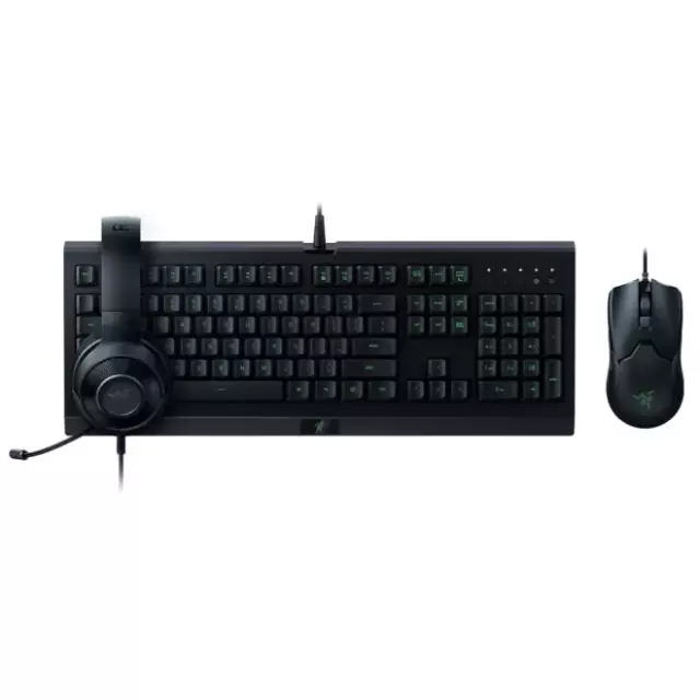 Razer Power Up Bundle Cynosa Lite Keyboard Viper Mouse Kraken X Lite Headset