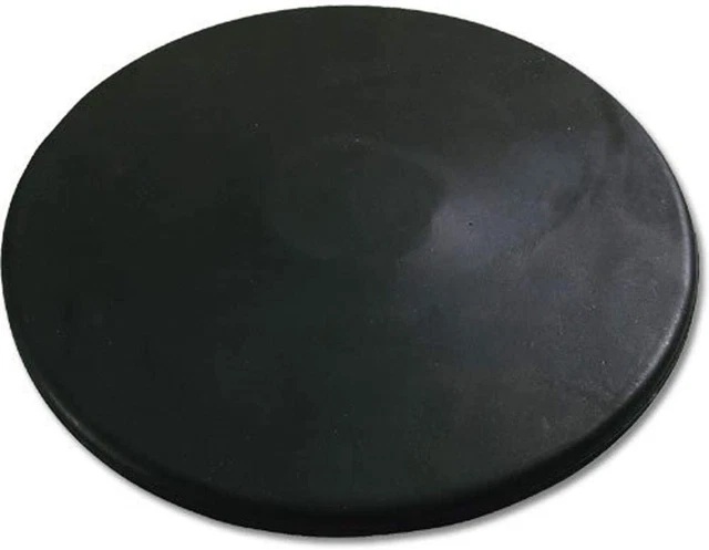 Black Rubber Discus One Size Practice 1.6K  Heavy Duty NEW