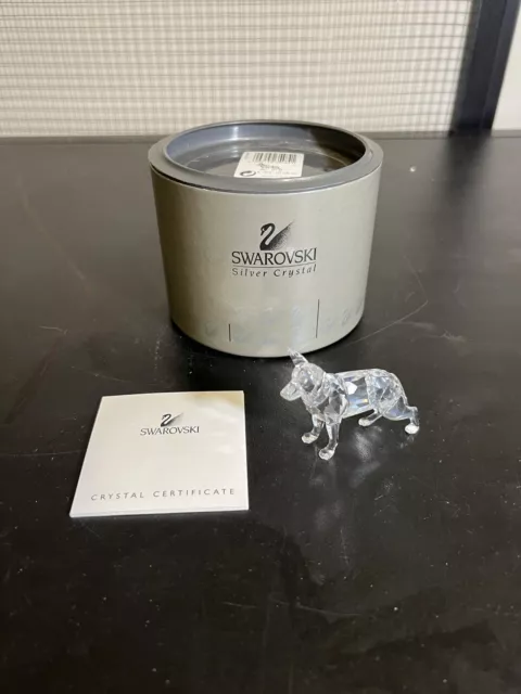 SWAROVSKI Figurine German Shepherd Dog 235484 Pet’s Corner Collection SWAROVSKI Figurine German Shepherd Dog 235484 Pet’s Corner Collection