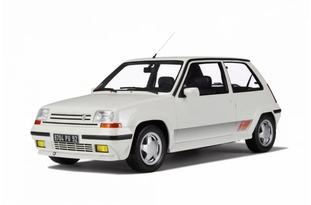 RENAULT 5 GT Turbo Phase 1 Blanc 1/18 Norev EUR 139,90 - FR