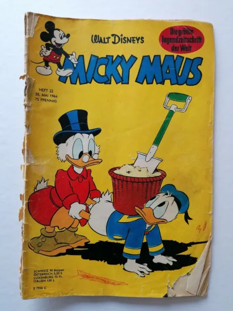 Walt Disneys Micky Maus Heft 22 vom 30.5.1964 (1964-22-1)