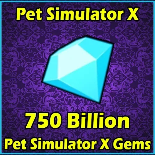 💎 Roblox - 1 Trillion Gems Pet Simulator X ( PSX ), CHEAPEST & SAFEST 💎