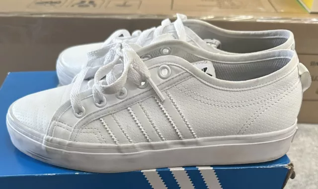 ADIDAS ORIGINALS NIZZA Lo Junior white size 5.5 15.00 PicClick UK