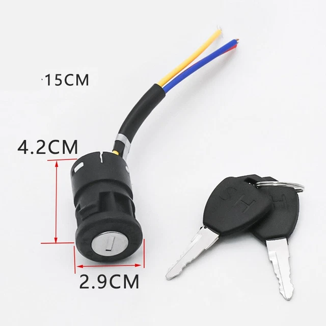 Serrure à Main étanche Pour Scooter électrique Et Vélo - Anti-vol Avec Sac De Protection Pratique - 3