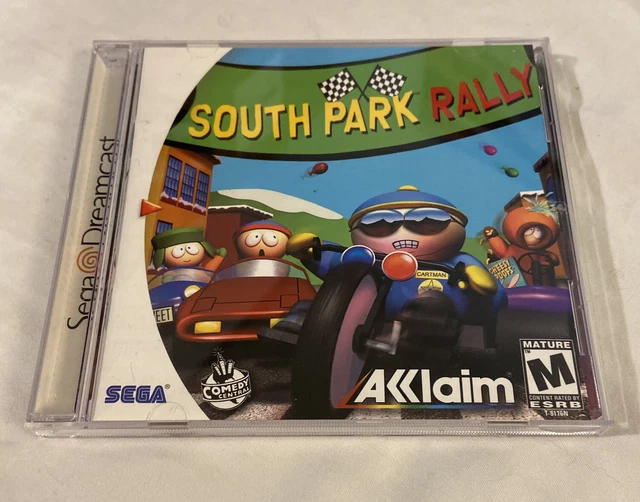 Jeu South Park Rally Sega Dreamcast - Complet En Boîte (PAL Allemand) - Très Bon état