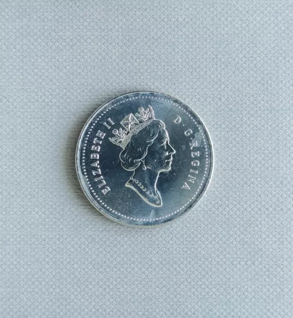 🔸1991 Canadian 25 Cents🔸Queen Elizabeth Ii🔸Key Date!🔸Low Mintage!🔸459,000🔸