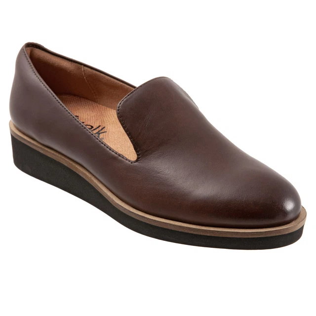 Softwalk Westport loafer pour femmes en cuir brown