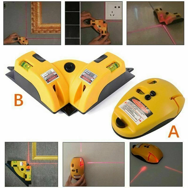 Nuovo livello di proiezione strumento di livellamento laser verticale orizzontale angolo retto