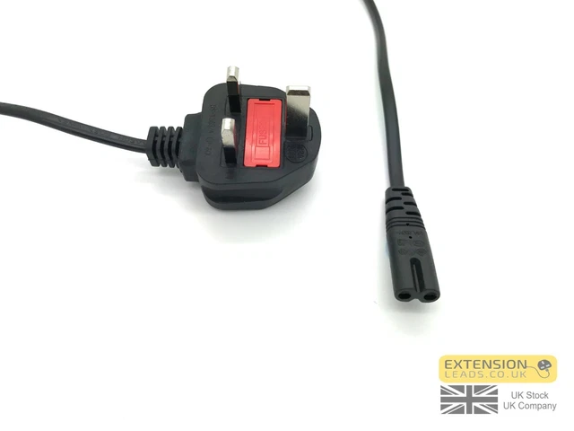 UK Mains Power Lead Philips ORD7300 ORD7100 /R/C OR7200 etc Printer  8 2 Pin 2m