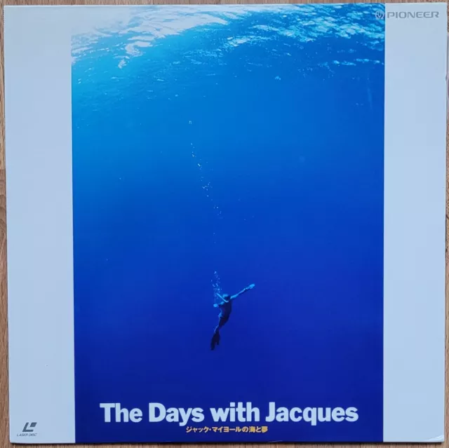 BGV / DOKU Laserdisc " THE DAYS WITH JACQUES " -JAPAN LD