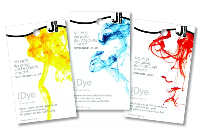 Jacquard iDye for Natural Fabrics - Silk, Cotton, Linen & Rayon
