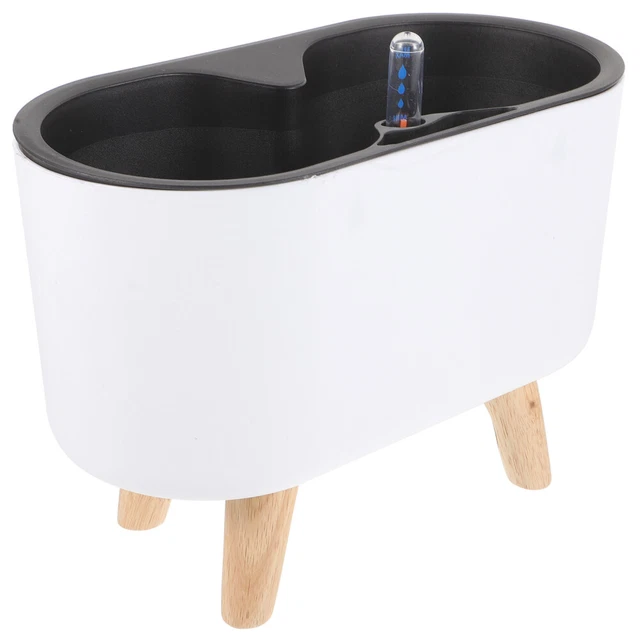 Vaso da fiori trasparente autoirrigante Fioriera in resina PP Decorazione per giardino domestico – acquista a prezzi convenienti sul marketplace