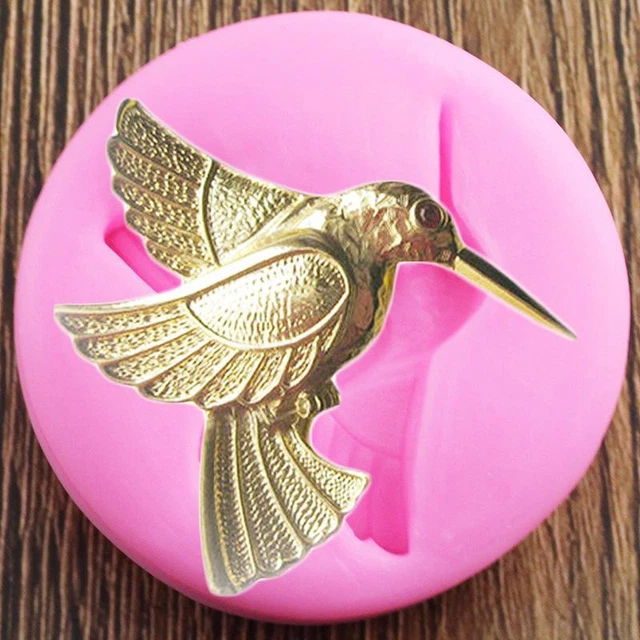 1PC 3D Bird Silicone Mold DIY Resin Clay Art Craft Mould Fondant Decorating Tool