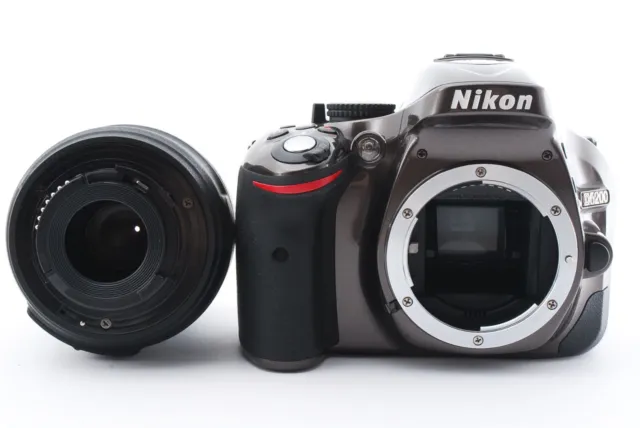 Nikon D5200 24.1MP Digital brown w/18-55mm [1158 shot! NEAR MINT!] from Japan 2
