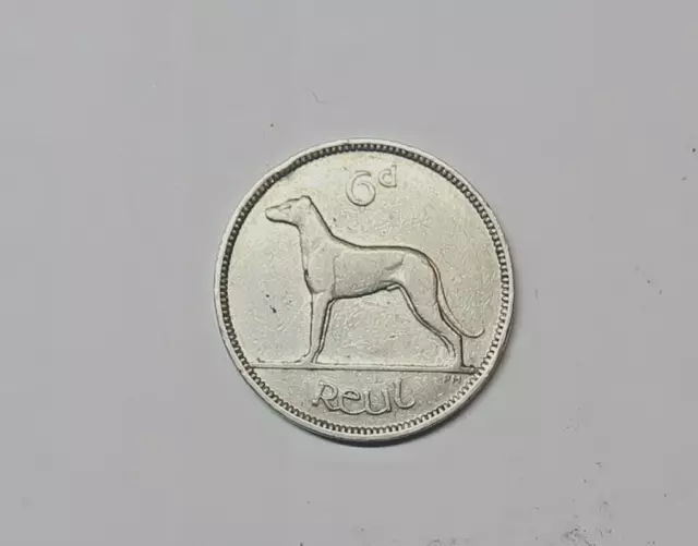 Ireland : Irish Sixpence 1935. Free Shipping