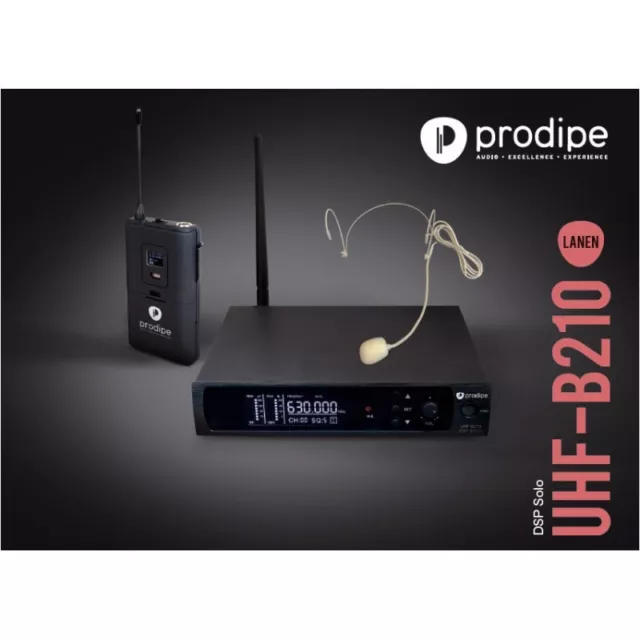 Prodipe UHF B210 DSP HEADSET SOLO - Microphone serre tête