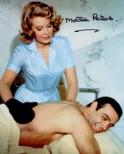 Mollie Peters As Patricia In Person Signed Photo From James Bonds Thunderball