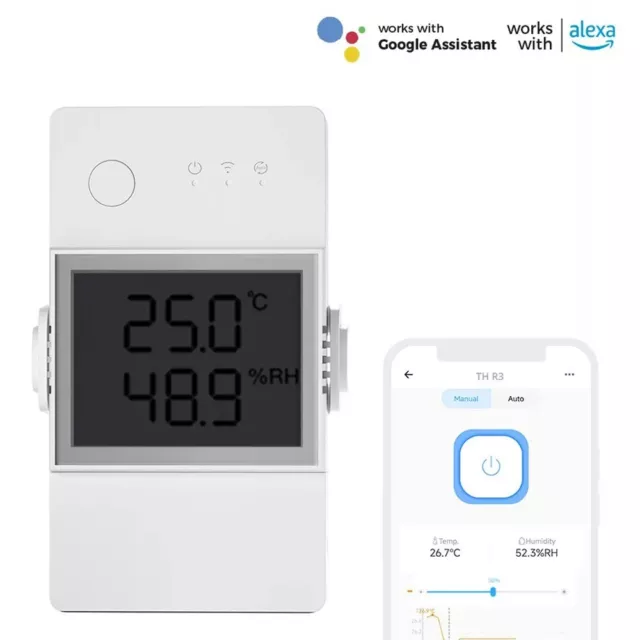Capteur de température et d'humidité Sonoff TH Elite Smart Wifi Alexa et Google 2