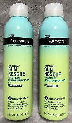 NUEVO X2 Neutrogena Sun Rescue After Sun Rehidratante Spray con Ácido Hialurónico