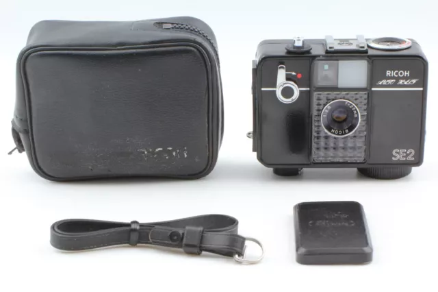 [ EXC+5 in case ] Ricoh Auto Half SE2 Black film 35mm Camera from Japan