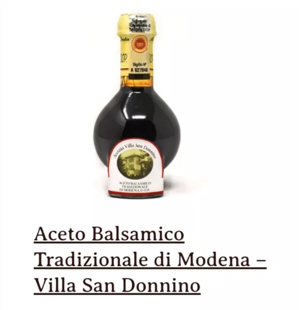 Aceto Balsamico Tradizionale di Modena DOP Villa San Donnino 12 anni