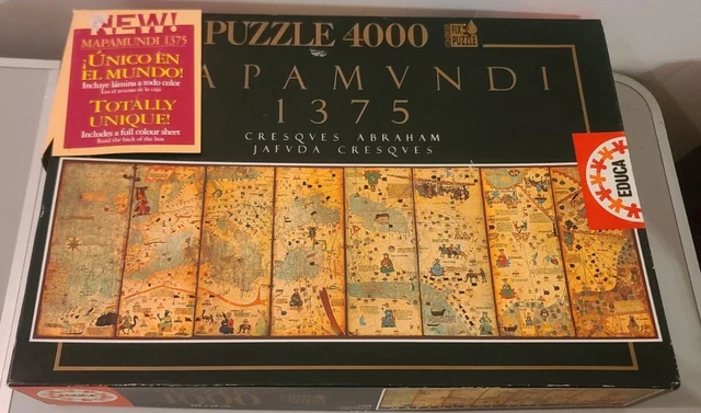 EDUCA BRAND WORLD Political Map Of The World 4000 Piece Puzzle 14827