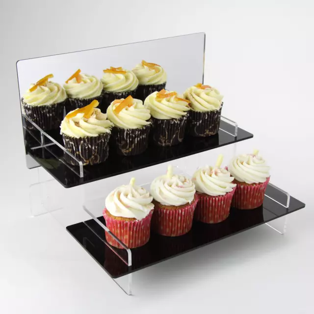 Portable Acrylic Display Stand - 295mm Wide - Market Stall - Retail - 5 Colours