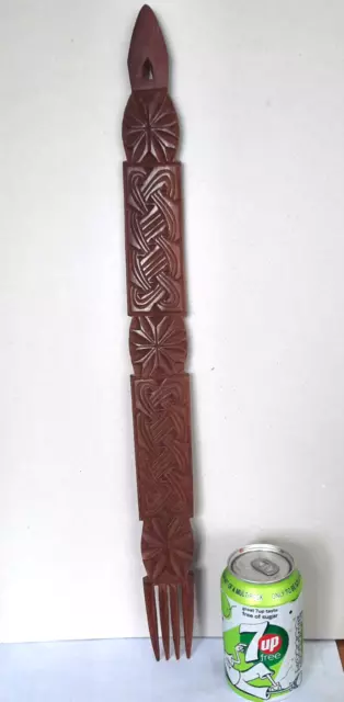 Big Long Unusual African hand carved wood