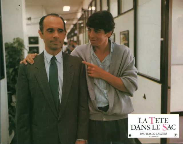 Photo de presse cinéma la tête dans le sac réalisateur Gérard Lauzier 1984