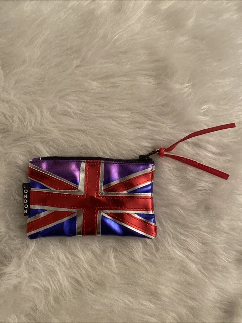 NWOT ~ British Flag Union Jack Coin Purse ~ London