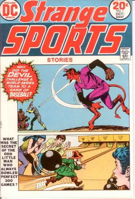 STRANGE SPORTS STORIES 1 VF-NM  October 1973 COMICS BOOK