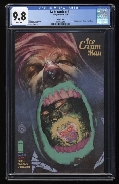 Ice Cream Man (2018) #1 CGC NM/M 9.8 White Pages Irving Variant Image 2018