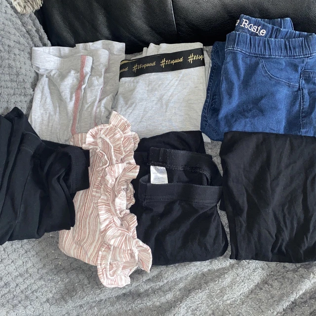 Girls leggings clothes bundle age 9-10 years