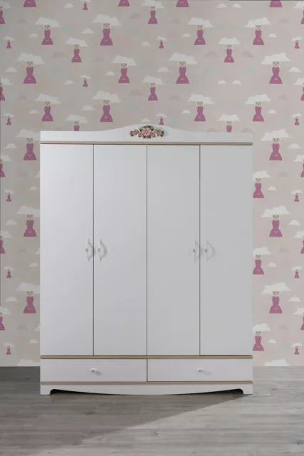 Dormitorio Diseño Armario Muebles Habitación Juvenil Armario Madera Nuevo