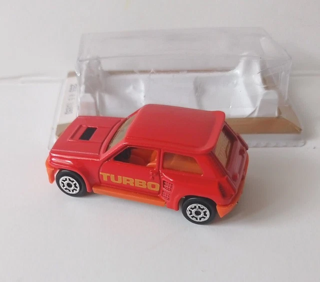 Voiture Miniature Majorette Renault 5 Turbo Rouge - Occasion - Modèle Motorisé