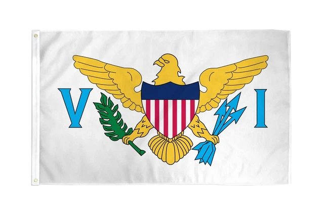Bandiera Alaska 2x3 Piedi &ndash; Poliestere 100D &ndash; Trade Winds &ndash; Multicolore