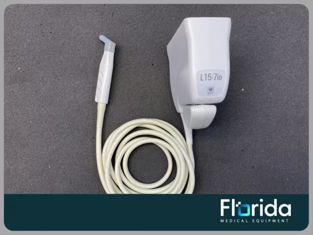 Philips L15-7Io Linear Array Ultrasound Transducer Probe For Parts Or Repair