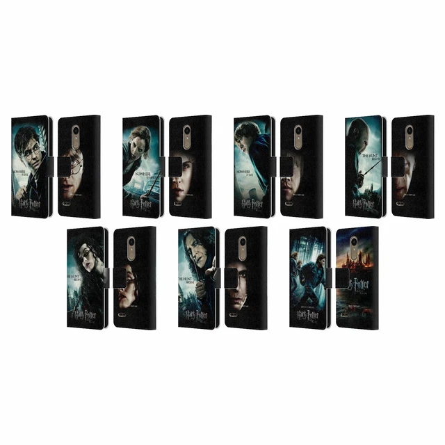 Harry Potter Deathly Hallows Vii Leather Book Wallet Case For Lg Phones 1