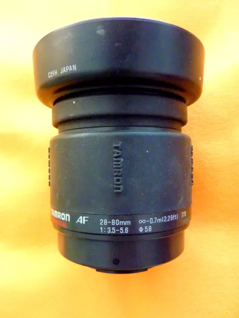 objectif - Tamron -  28-80mm f/3.5-5.6 Minolta AF / Sony A Mount -