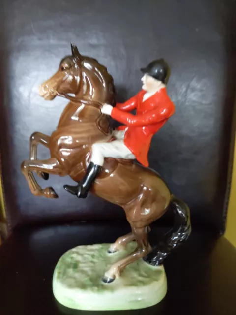 Beswick Huntsman On Rearing Horse Figure 868