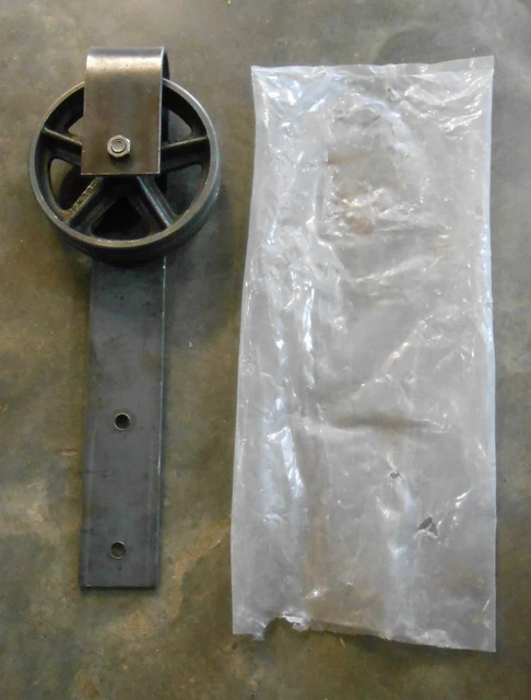 Barn Door Sliding Door Track-Strap Hanger 5" COLSON Wheel (EC3-3)