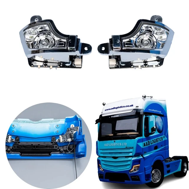 Kit éclairage DIY Pour Camion RC 1/14 Tamiya – Décoration Poupée Lumineuse – À Monter Soi-même