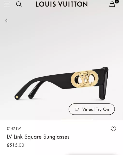 Louis Vuitton Occhiali da Sole Z0657U Uomo 57mm 1 Unità