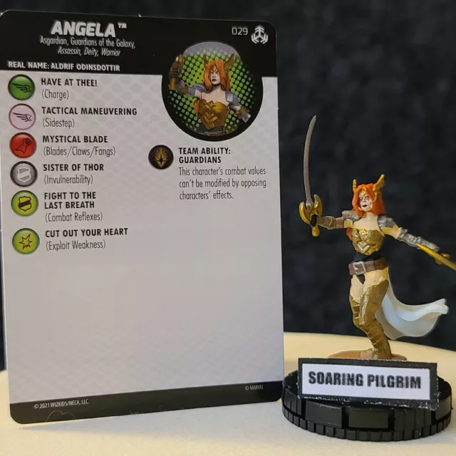ANGELA - 029 UNCOMMON War of the Realms Marvel Heroclix #29