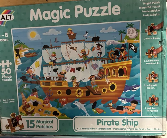 Galt Magic Puzzle Pirate Ship 50 Pieces