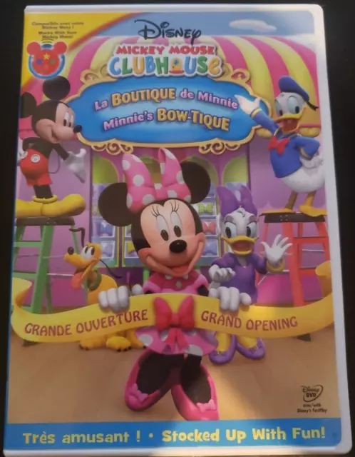 Disney Mickey Mouse Clubhouse: Minnies Bow-tique (DVD, 2010)