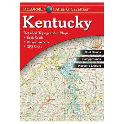 Delorme Kentucky Topographical Road Atlas & Gazetteer