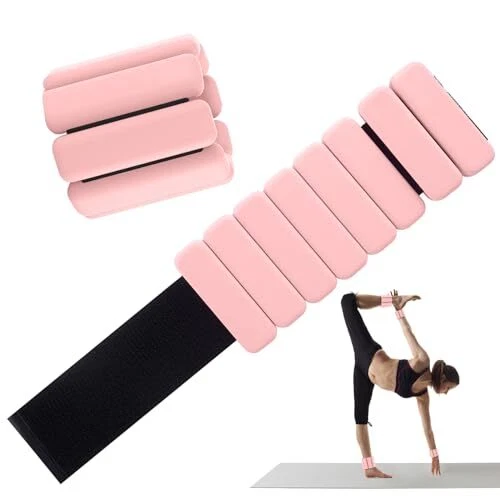WEARABLE WRIST WEIGHTS and ankle weights ，12 lb. per pair， Soft 2