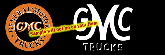 c. 1919 GMC Trucks Dealer Sales Service Stickers Signs Fridge Magnets Decals