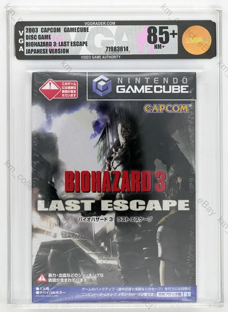 Lotto 3 Giochi Resident Evil Biohazard Per Gamecube &ndash; Importazione Giappone NTSC-J &ndash; Ottime Condizioni